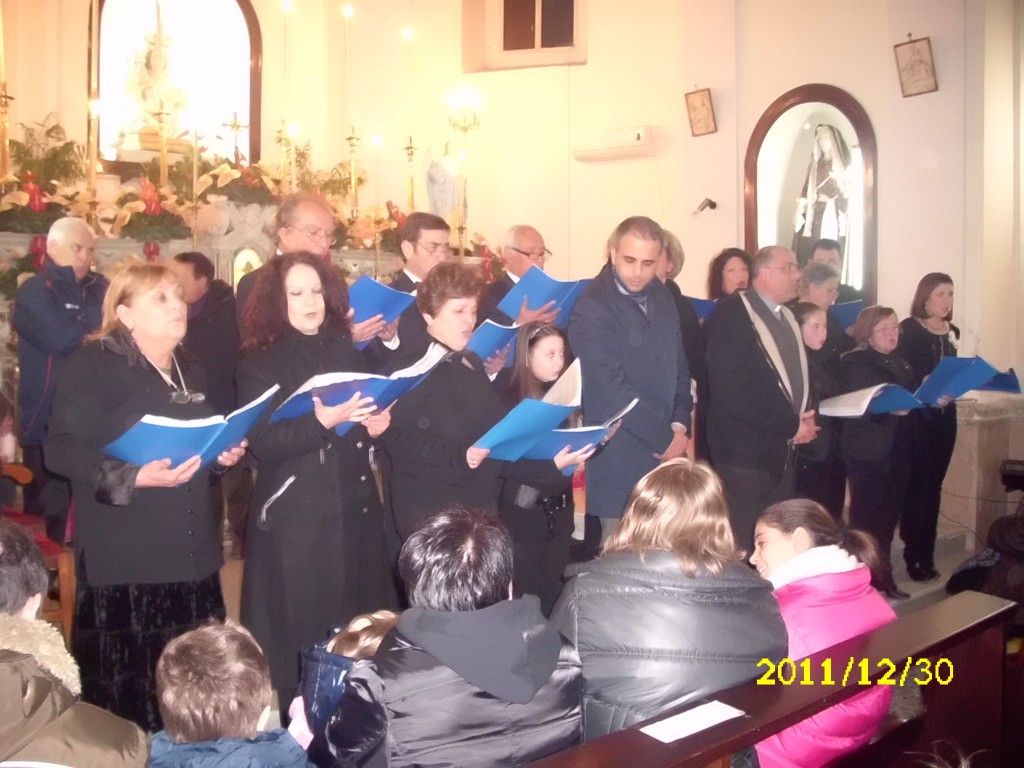 SPLENDIDA ESIBIZIONE DEL CORO POLIFONICO SANTA CECILIA CITTA DI