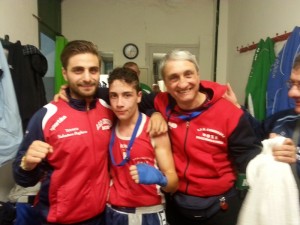 Armando e Pasquale di Sivo, boxeur della ASD Casertana Boxe