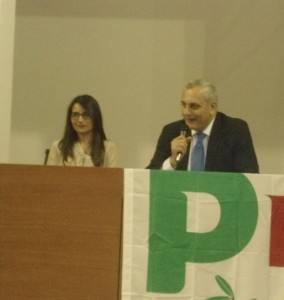 Teresa Cerchiello e Nicola Caputo