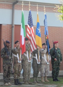 GRAZZANISE Gli alfieri pronti per la cerimonia 040417