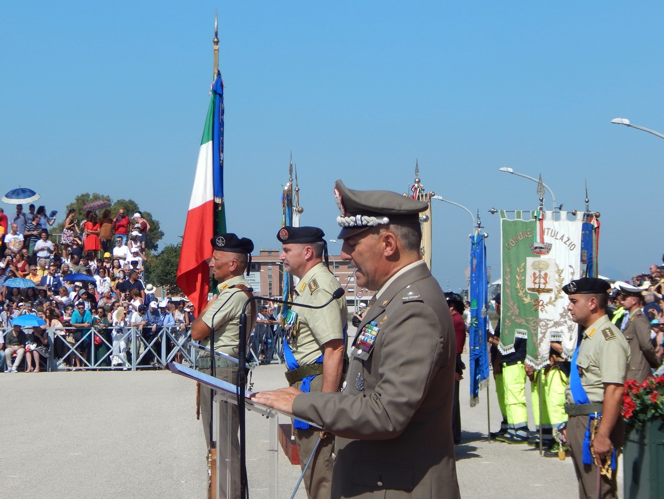 Capua Volontari Dellesercito Han Giurato Fedelta Alla