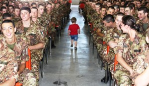 3 - Un bambino talassemico tra i Volontari dell'Esercito Italiano (1)